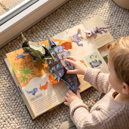 Interactive 3D Dinosaur Discovery Book for Kids