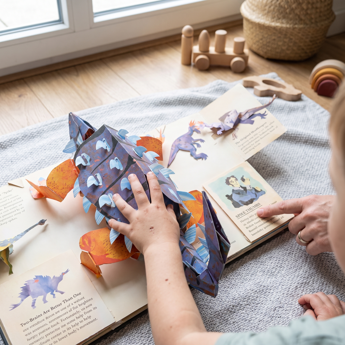 Interactive 3D Dinosaur Discovery Book for Kids