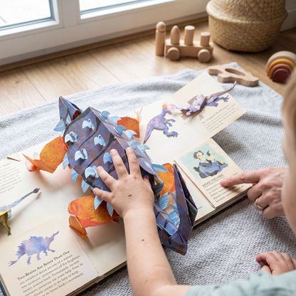 Interactive 3D Dinosaur Discovery Book for Kids