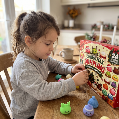 Dumpling Squishy Advent Calendar with 24 Surprises
