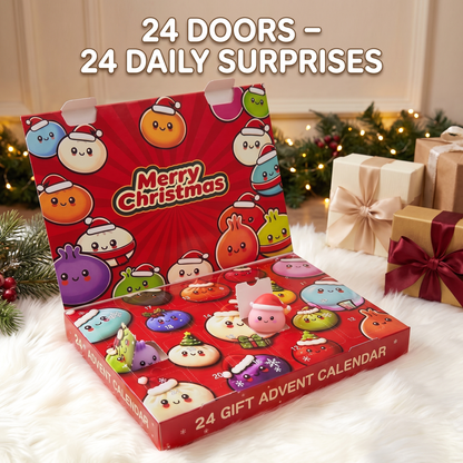 Dumpling Squishy Advent Calendar with 24 Surprises