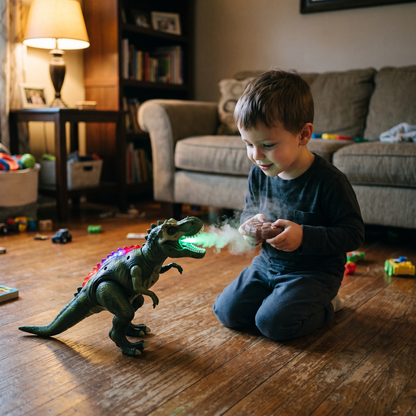 Remote Control T Rex with Mist & LED Lights