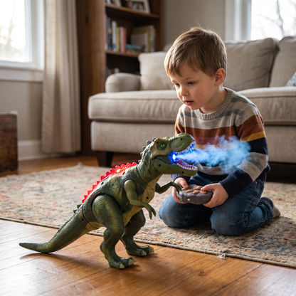Remote Control T Rex with Mist & LED Lights
