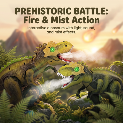 Remote Control T Rex with Mist & LED Lights