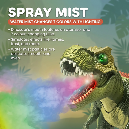 Remote Control T Rex with Mist & LED Lights