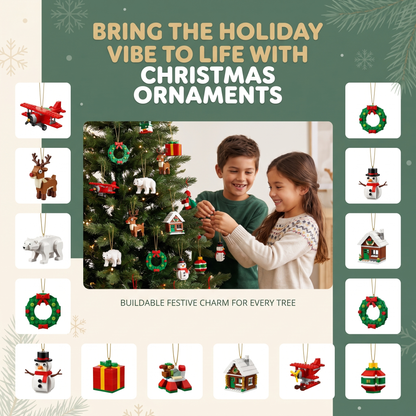Christmas Building Block Advent Calendar with 24 Surprises