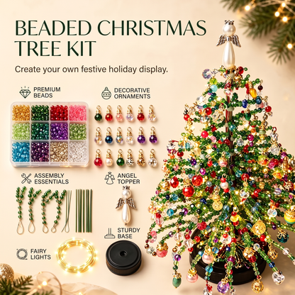 DIY Beaded Christmas Tree Kit