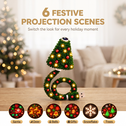 Christmas Room Projector with 6 Festive Scenes