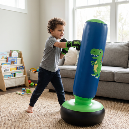 Punch & Kick Inflatable Training Bag