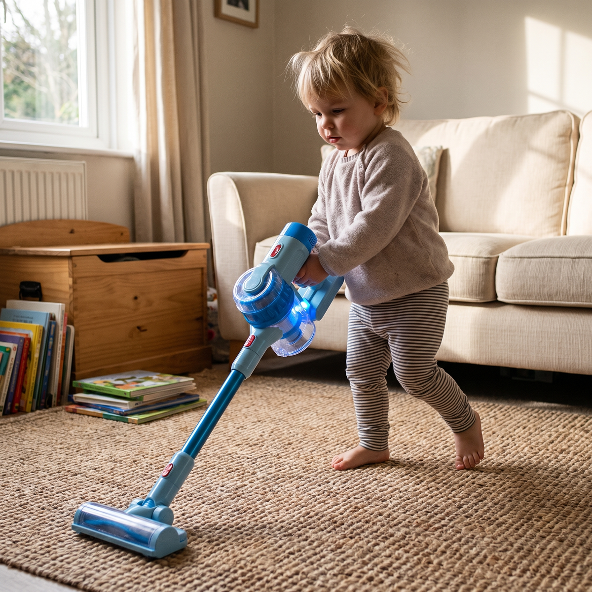 My First Working Vacuum Cleaner – Real Suction & Cleaning Fun