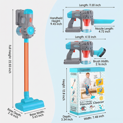 My First Working Vacuum Cleaner – Real Suction & Cleaning Fun