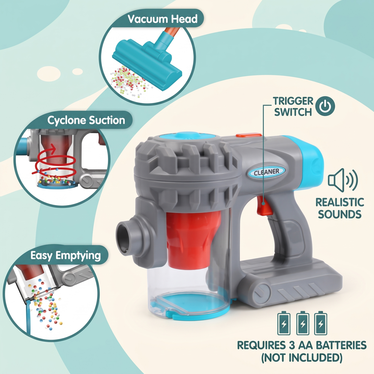 My First Working Vacuum Cleaner – Real Suction & Cleaning Fun