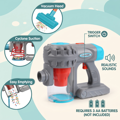 My First Working Vacuum Cleaner – Real Suction & Cleaning Fun