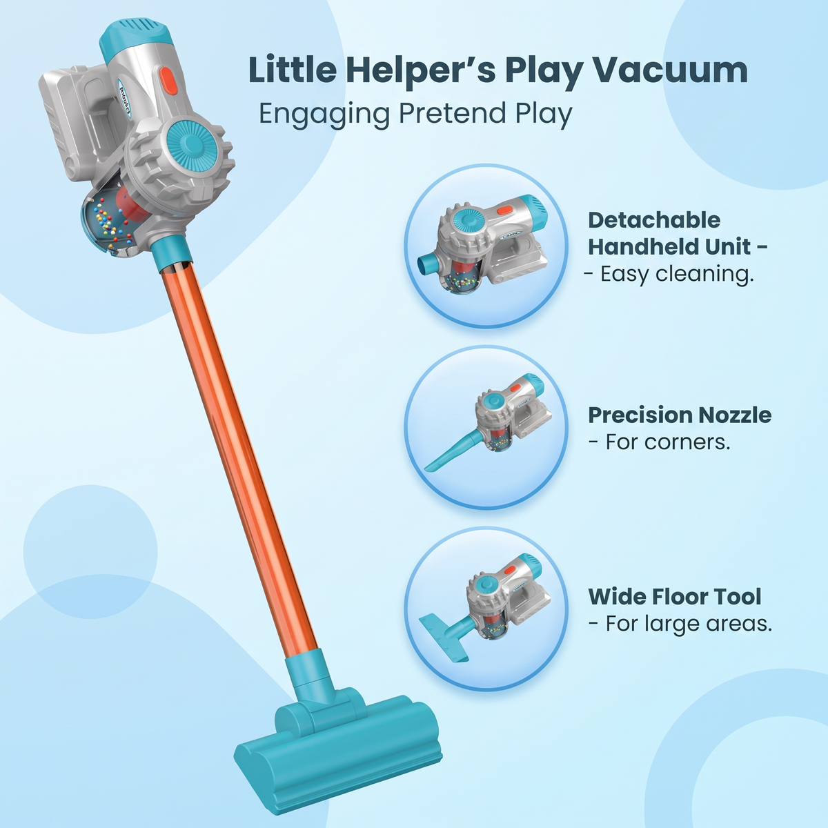My First Working Vacuum Cleaner – Real Suction & Cleaning Fun