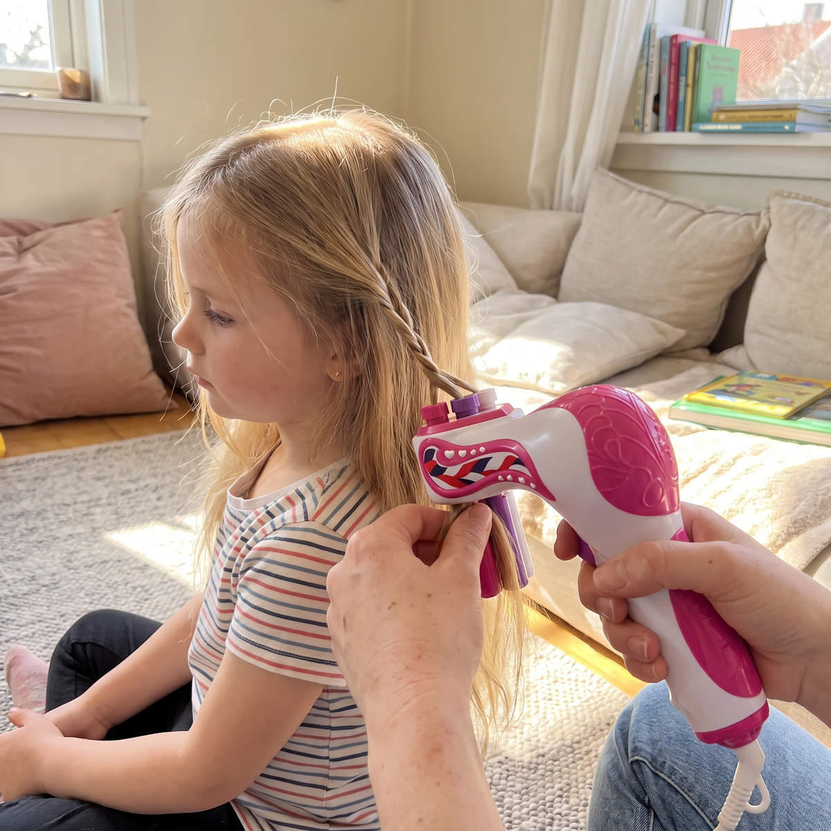 Automatic Hair Twister – Create Fun Braided Hairstyles