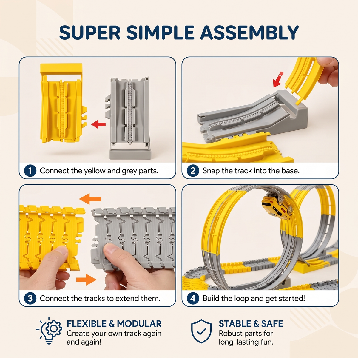 Build Your Own Electric Racing Track with Looping
