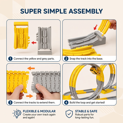 Build Your Own Electric Racing Track with Looping