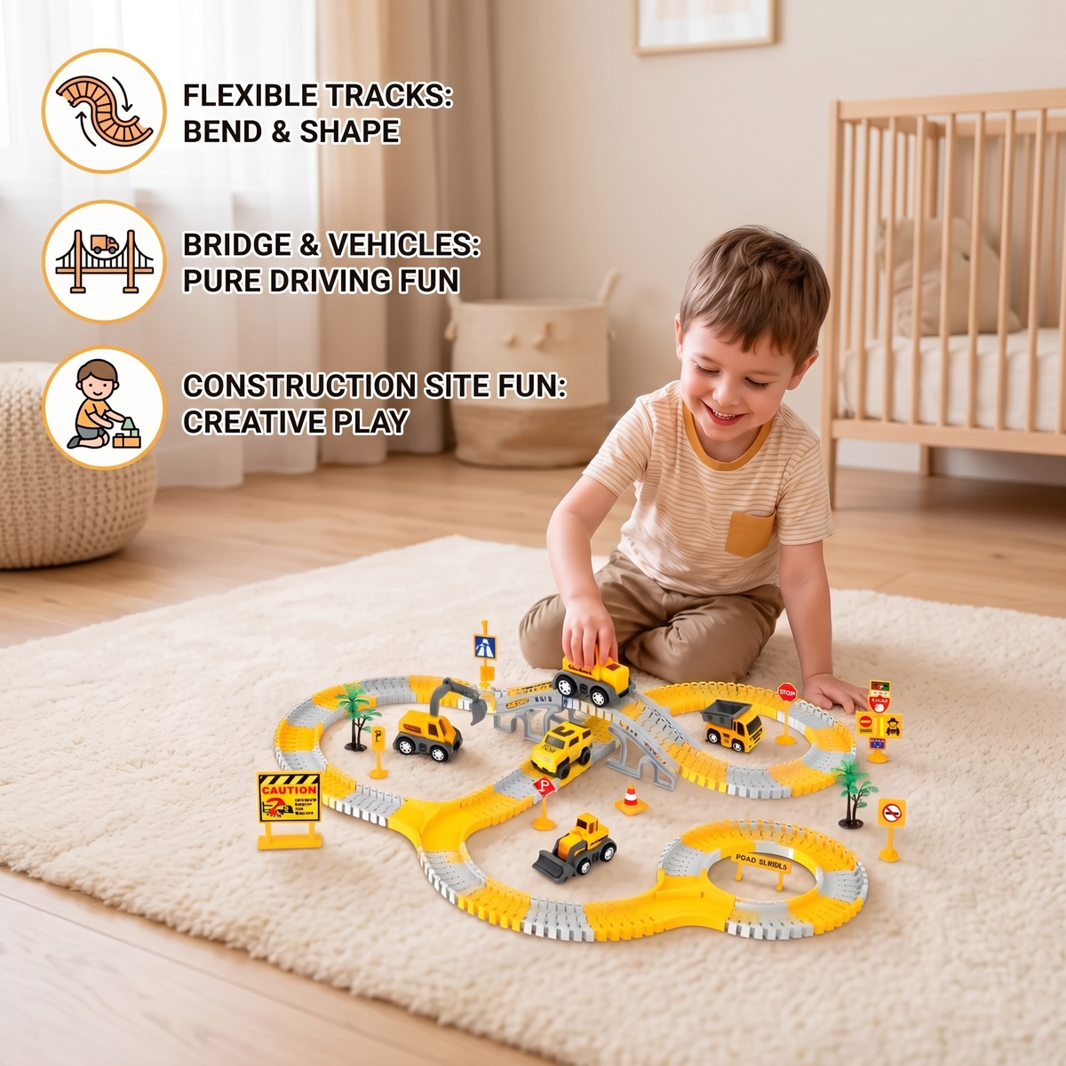 Build Your Own Electric Racing Track with Looping