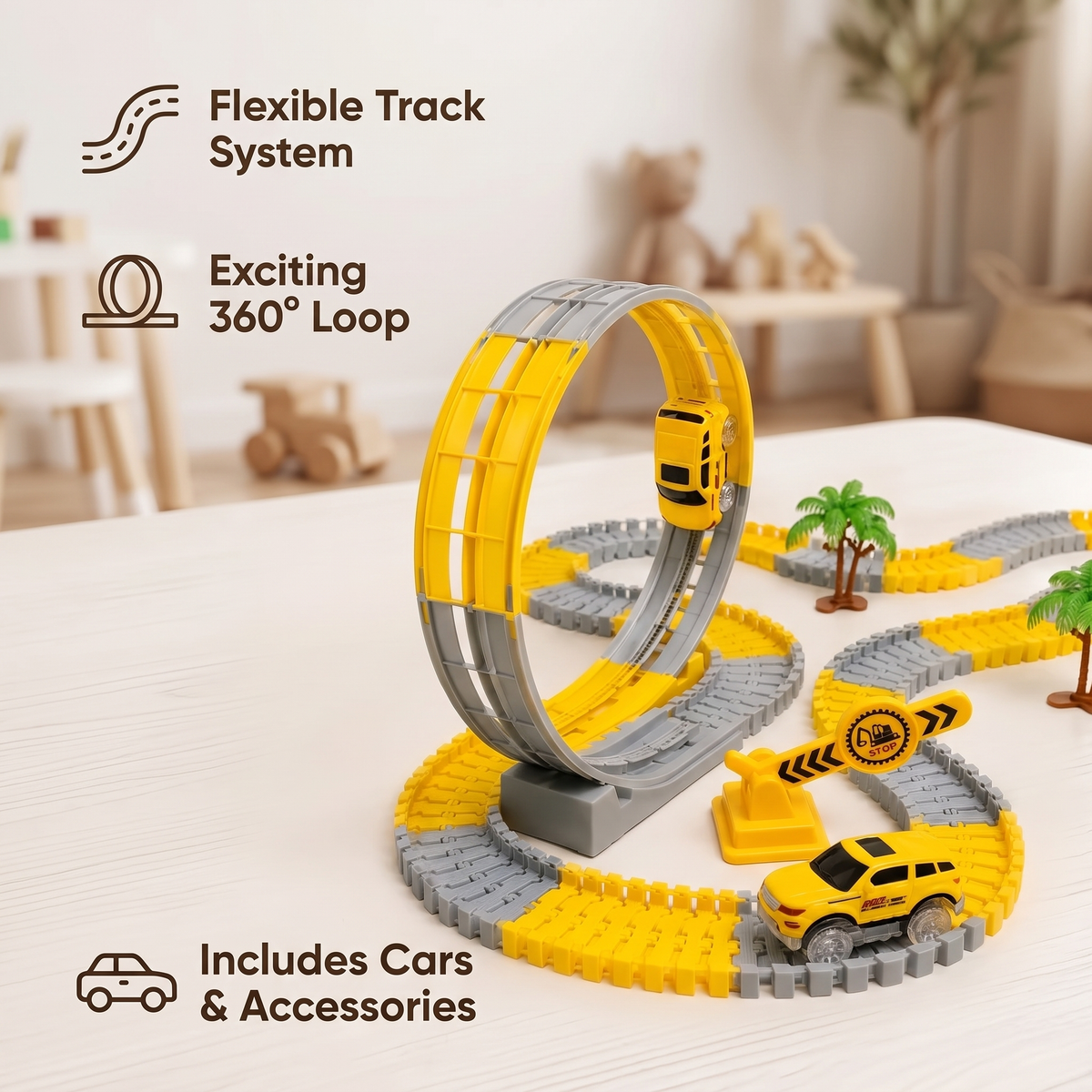 Build Your Own Electric Racing Track with Looping