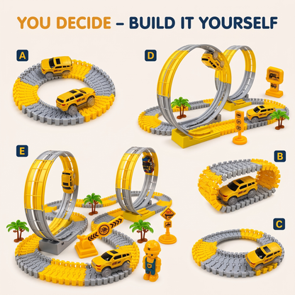 Build Your Own Electric Racing Track with Looping