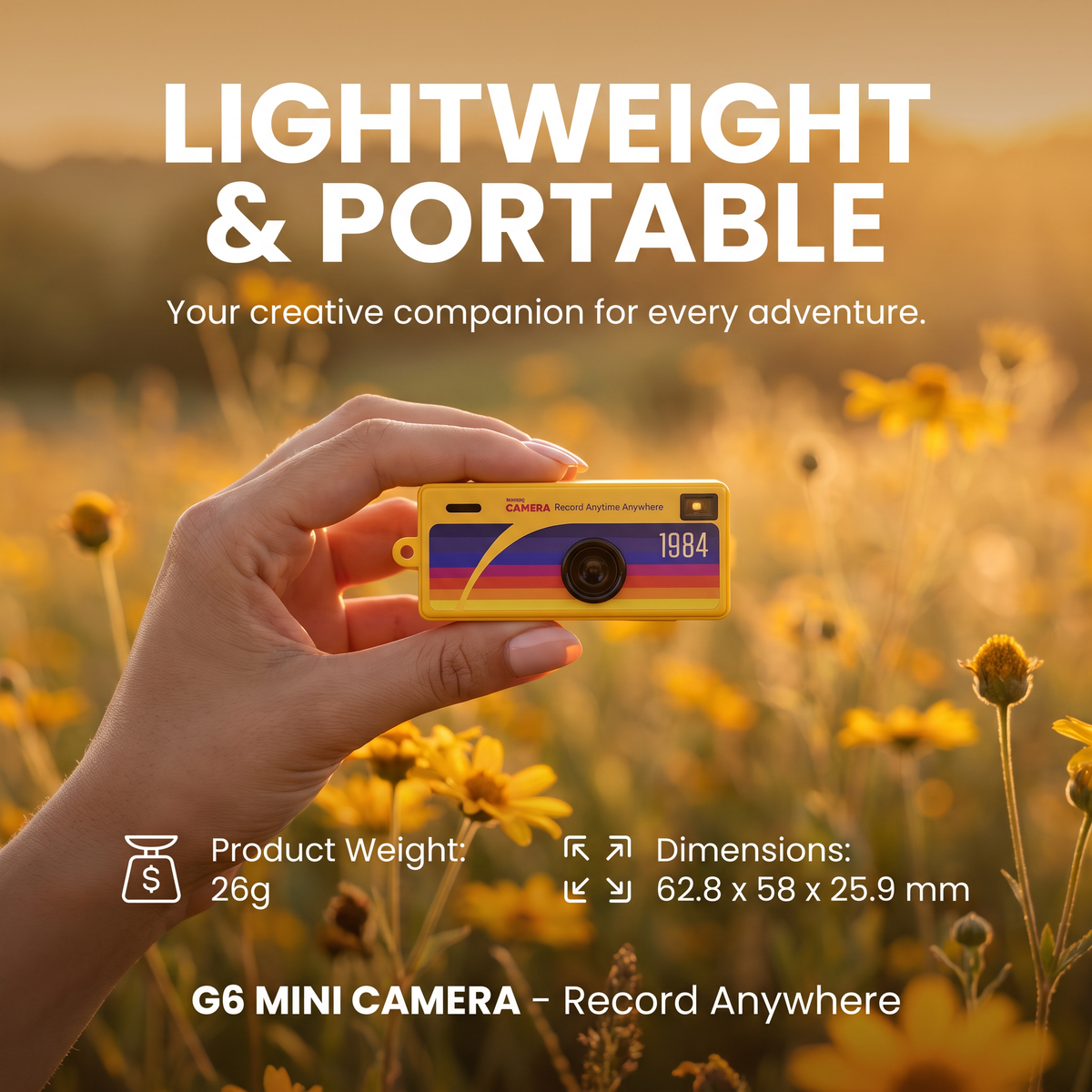 Pocket Sized Retro Camera – Vintage Photos & Videos