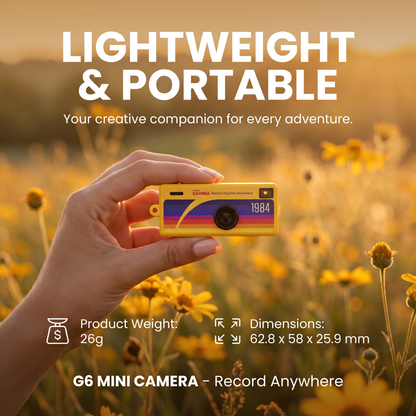 Pocket Sized Retro Camera – Vintage Photos & Videos