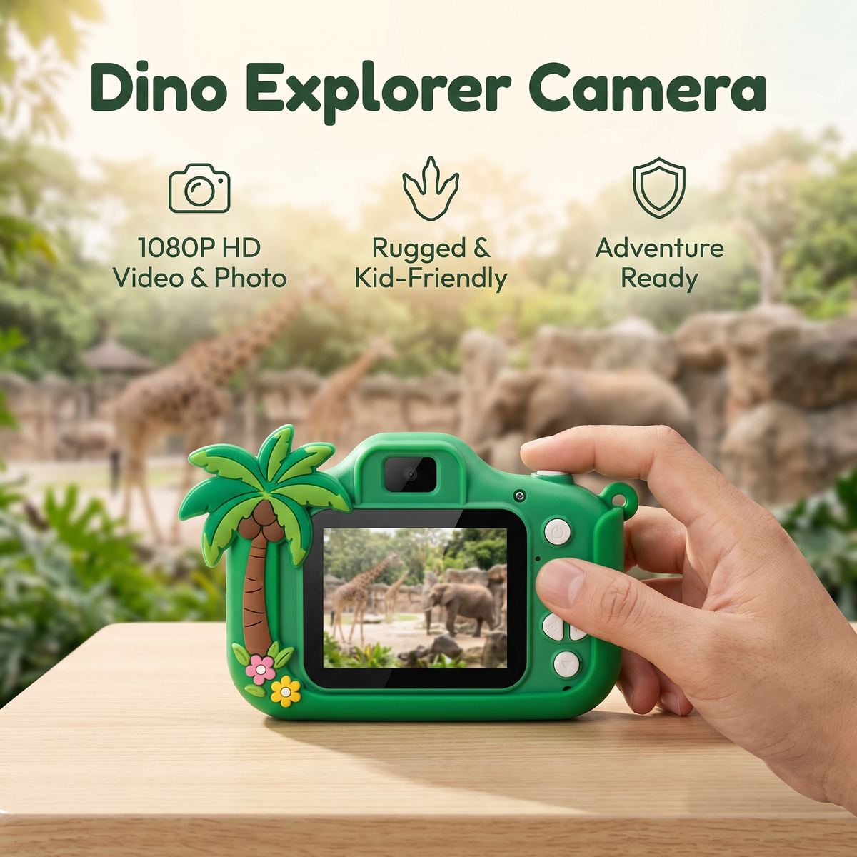 Kids Dinosaur Digital Camera – Their First Little Adventure Camera