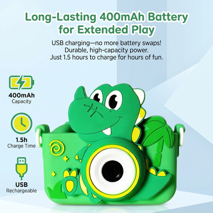 Kids Dinosaur Digital Camera – Their First Little Adventure Camera
