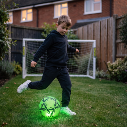 Glow in the Dark football Ball for Outdoor Football Fun