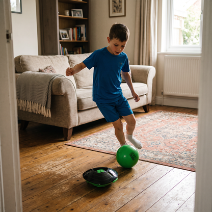 Interactive Football Training Robot with Smart Ball Tracking