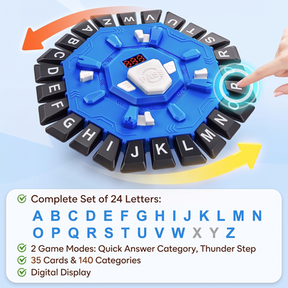 Alphabet Battle Word Game for Fast Thinking Fun