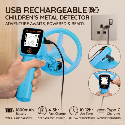 Kids Metal Detector for Exciting Outdoor Treasure Hunts