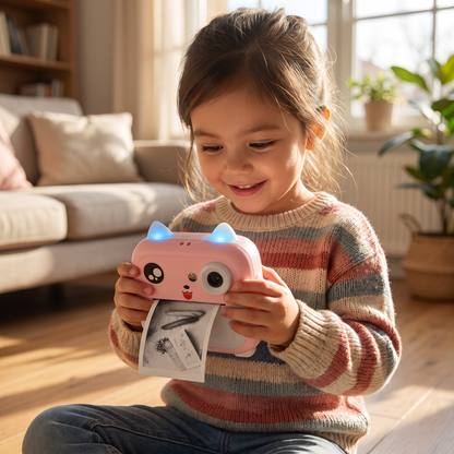Instant Print Camera for Photos and Creative Fun