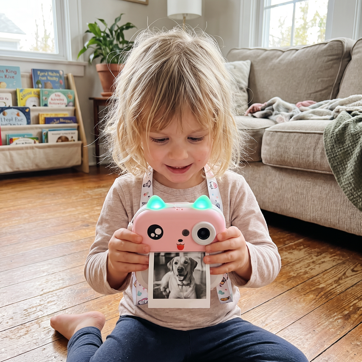 Instant Print Camera for Photos and Creative Fun