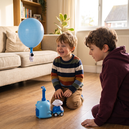 Balloon Powered Racing Car Set for Kids