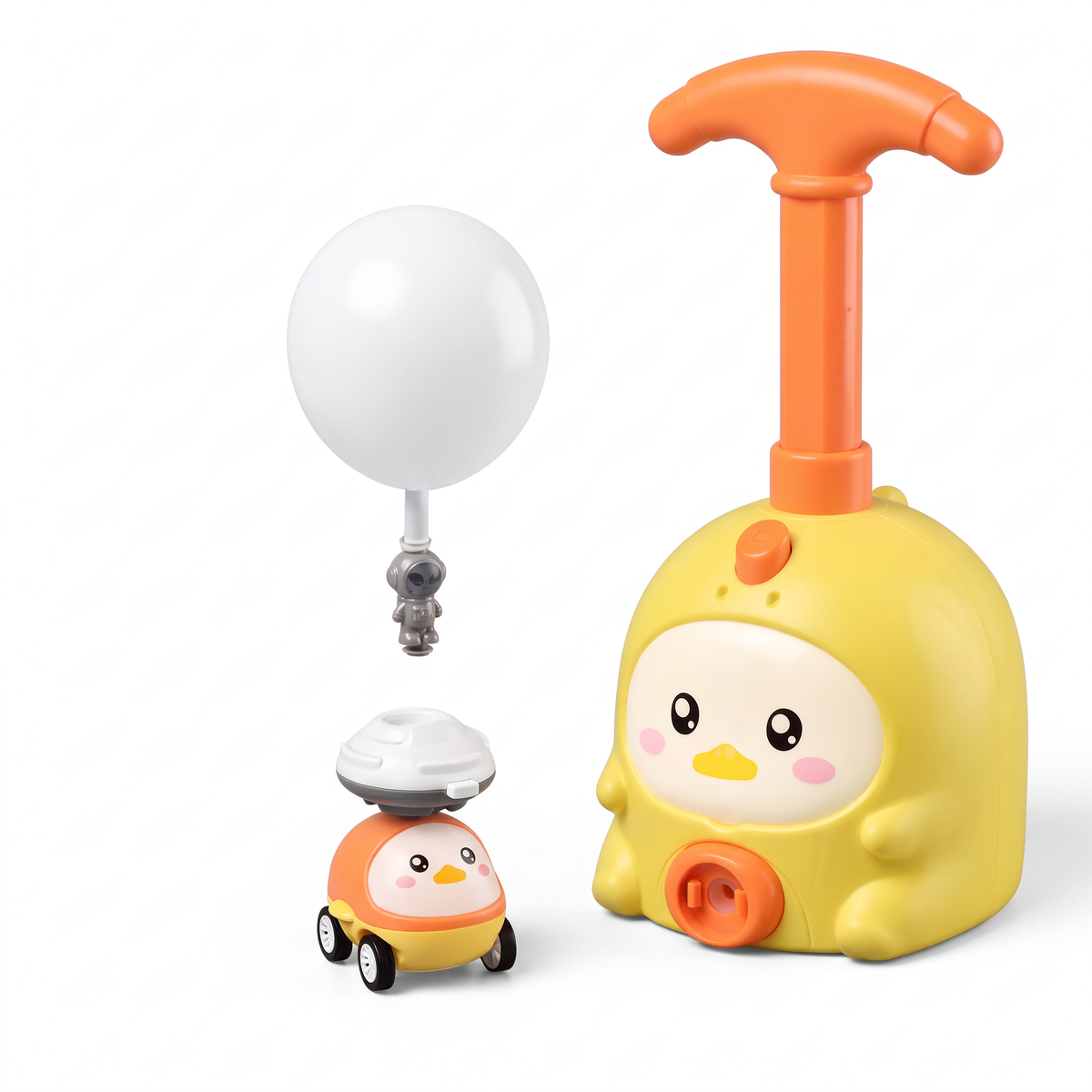 Balloon Powered Racing Car Set for Kids