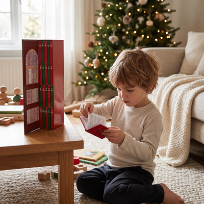 Miniature Book Advent Calendar with 25 Literary Classics