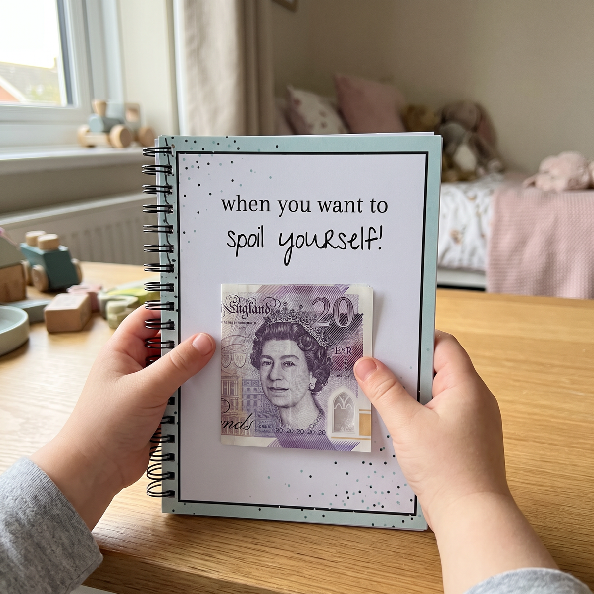 Christmas Gift Card Booklet for Cards and Money