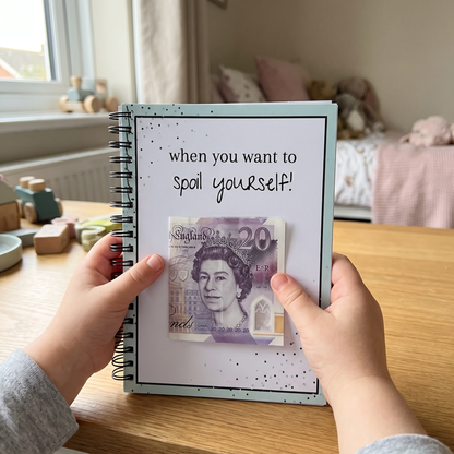 Christmas Gift Card Booklet for Cards and Money