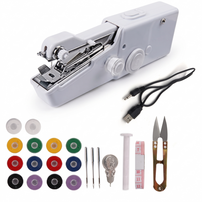 Handheld Mini Sewing Machine for Quick Clothing Repairs