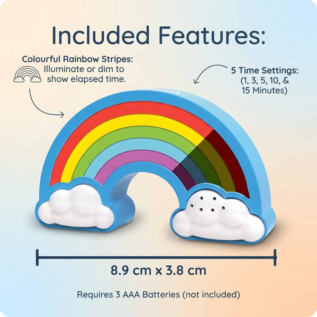 Kids Visual Countdown Timer for Playtime and Bedtime