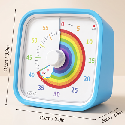 Rainbow Visual Timer for Children and Daily Tasks